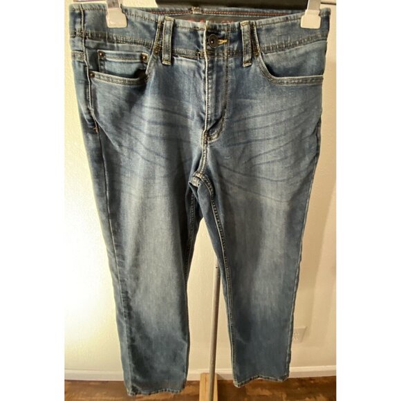 Urban Pipeline Ultra Flex Straight Men 30X28.5(tag reads 30X30) Jeans Dark Wash - Picture 1 of 9